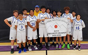 Boys basketball team